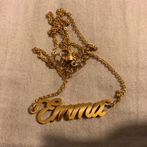 gold “Emma” necklace